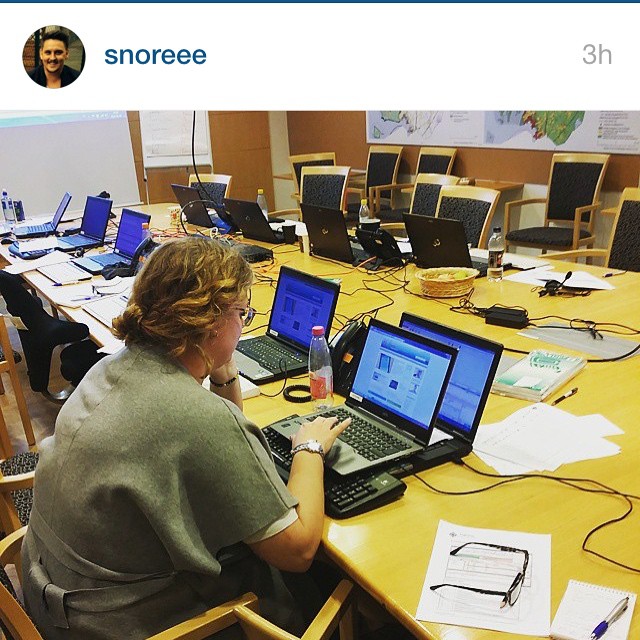 Dator-Inception idag under utbildningen. #reinsta från @snoreee
